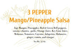 THREE PEPPERS MANGO/PINEAPPLE SALSA