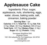 APPLESAUCE CAKE