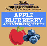 APPLE BLUEBERRY GOURMET BARBEQUE SAUCE