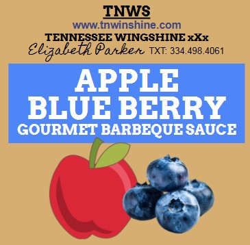 APPLE BLUEBERRY GOURMET BARBEQUE SAUCE