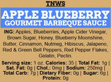APPLE BLUEBERRY GOURMET BARBEQUE SAUCE