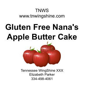 GLUTEN-FREE NANA'S APPLE BUTTER CAKE