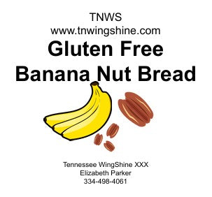 GLUTEN-FREE BANANA NUT BREAD