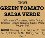 GREEN TOMATO SALSA VERDE