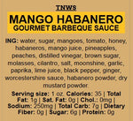 MANGO HABANERO GOURMET BARBEQUE SAUCE