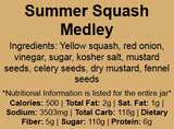 SUMMER SQUASH MEDLEY