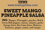 SWEET MANGO PINEAPPLE SALSA