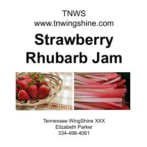 STRAWBERRY/RHUBARB JAM