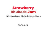 STRAWBERRY/RHUBARB JAM