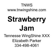 STRAWBERRY JAM