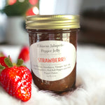 HIBISCUS JALAPENO PEPPER JELLY STRAWBERRY