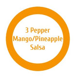 THREE PEPPERS MANGO/PINEAPPLE SALSA