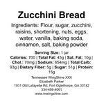 ZUCCHINI BREAD