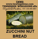 ZUCCHINI NUT BREAD