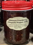 HIBISCUS JALAPENO PEPPER JELLY CRANBERRY